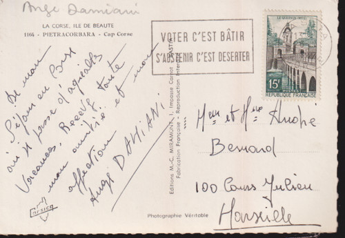 Damiani card autograph - damiani,