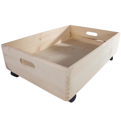 Xlarge wooden underbed shallow - xlarge,