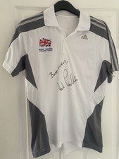 Victoria Pendleton Signed adidas Great British cycling team Shirt
