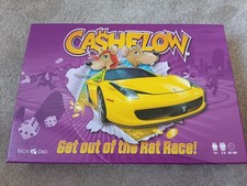 Cashflow Board Game Rich Dad Poor Dad Finance Rat Race INCOMPLETE - read descrip