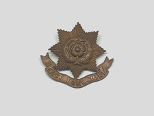 THE EAST YORKSHIRE REGIMENT OFFICER"S CAP BADGE.