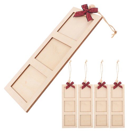 Reusable wooden christmas - wooden,