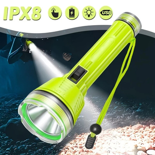 Rechargeable led diving - led,