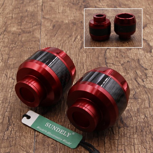 Red 2pcs motorcycle racing - red,