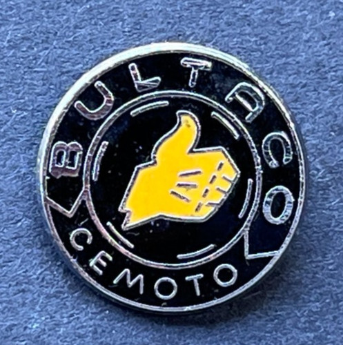 Motorcycle pin badge - pin,