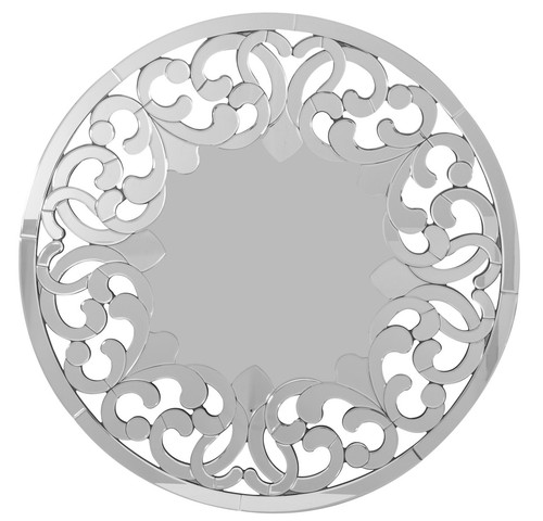 Fancy glass wall - wall, mirror