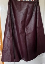 Monsoon Faux Leather Skirt