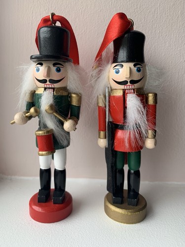 Pair nutcracker wooden - pair, of