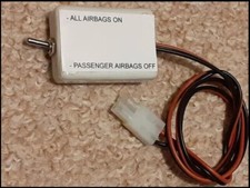Taken off a Porsche, Passenger Airbag Deactivator switch 986 (Boxster) 996 (911)