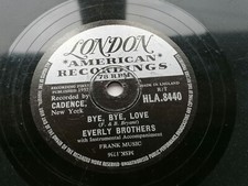 EVERLY BROTHERS  UK  1957