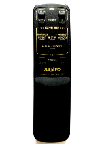 Sanyo remote control z77 for - sanyo,
