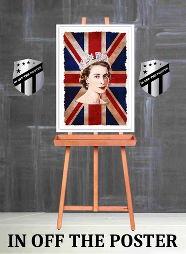Queen elizabeth wall art - queen,