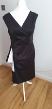 Black and white satin style Debenhams Collection dress size 14