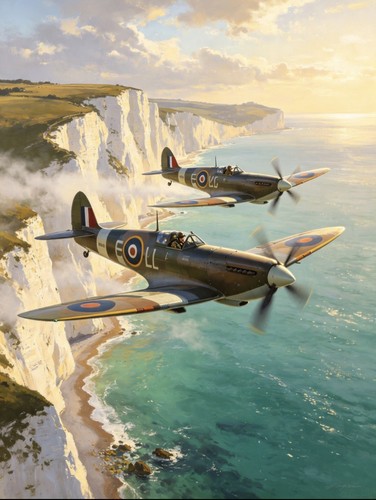 Raf spitfire flying - raf, 🇬🇧flying