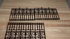 Plastic Black Railings Bits