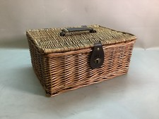 M&S Wicker Hamper Basket -