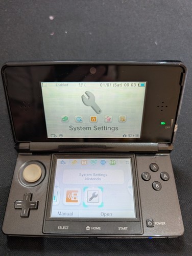 Nintendo 3ds black - nintendo,