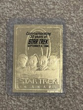Danbury mint - Star Trek 22ct