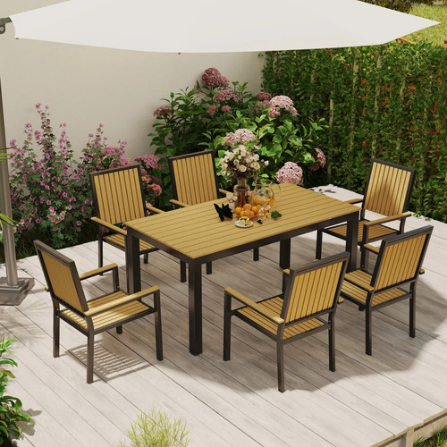 Garden dining table chairs - garden,