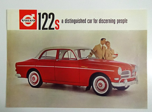 Vintage volvo 122s page - vintage, 1-page