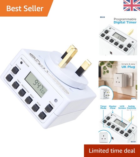 Efficient day digital timer - efficient, 7-day