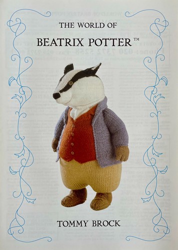 Tommy brock badger beatrix - tommy,