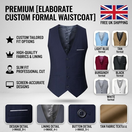 Men suit vest sleeveless - men's,