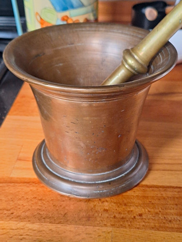 Georgian bell bronze mortar - georgian,