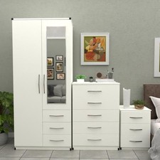 2 Door Wardrobe Bedroom Set