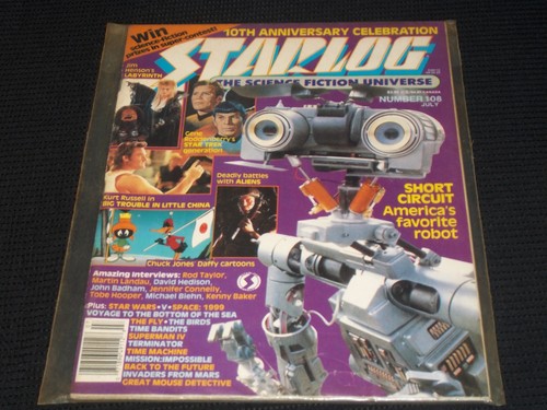 1986 july starlog - magazine,