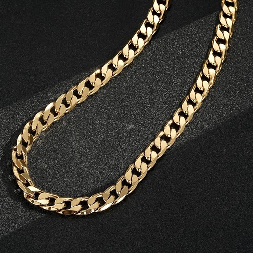 Men 9ct gold filled - filled, cuban