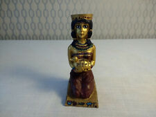Egyptian Queen Figurine Ornament Deity Mythology Painted Figurine