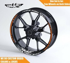 KTM Duke 125 Wheel Decals Rim