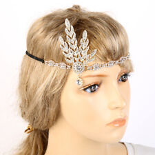 Headband Pearls Charleston Party Bridal Headpiece 1920s Flapper Great Gatsby