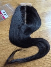 BRAZILIAN 2X6 LACE CLOSURE STRAIGHT BRAZILIAN HUMAN HAIR Lace CLOSURE 14 INCHES