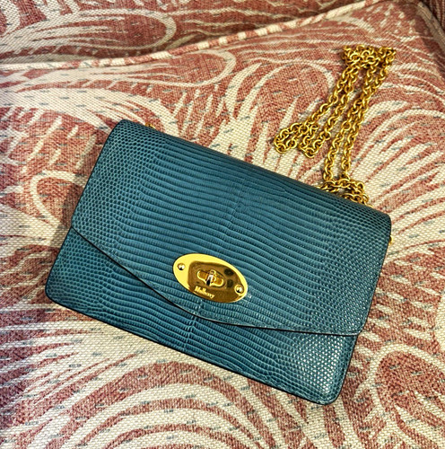 Mulberry small darley bag teal - mulberry,