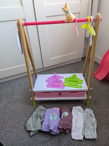 Baby born doll wardrobe with - born, a