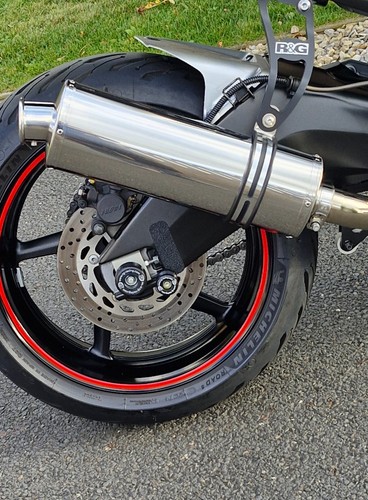 Motorbike exhaust end - , can.