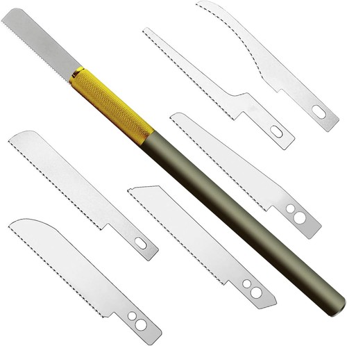 Mini hand saw model - hand,