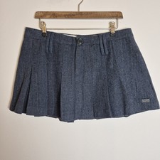 Superdry M Grey Blue Wool