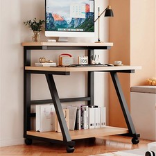 Trapezoid Computer Desk with
