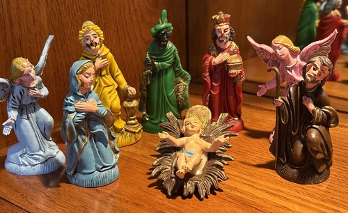 Vtg hand painted plastic - vtg,