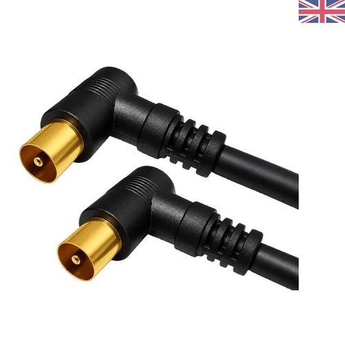 Coaxial cable with - with, 90°
