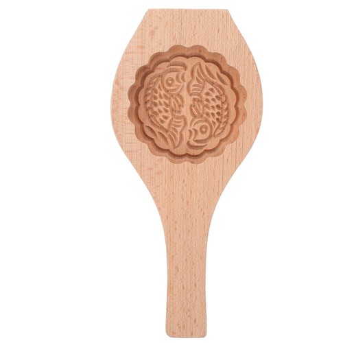 Moon cake mold wooden - cake, cookie