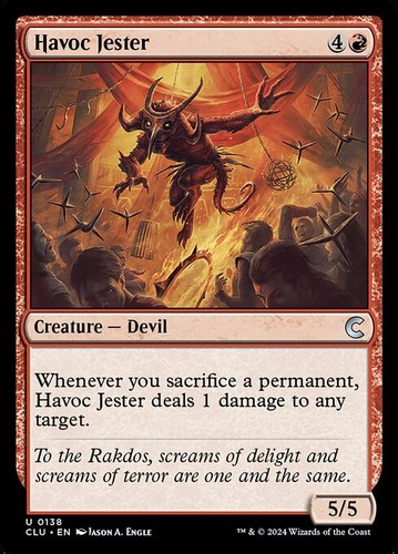 Mtg havoc jester clu - mtg,