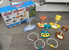 Little Tikes Childrens Wooden Ring Toss Game