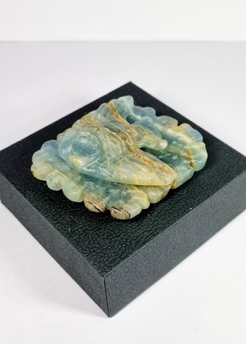Blue onyx crystal - onyx,, fish