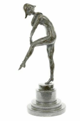 Art deco fan dancer - fan,