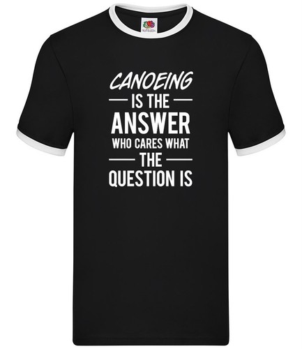 Canoeing the answer mens - the,