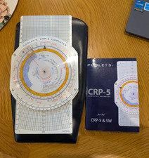Pooley's CRP-5 Flight Computer with cover and instructions